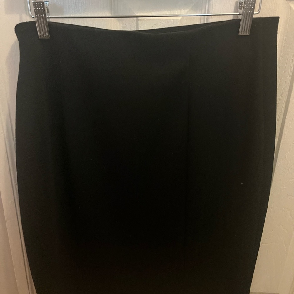 Vince Camuto Black Pencil Skirt Knee-Length Work